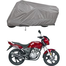 Teksin Kanuni Puma 150 Arka Çanta Uyumlu A+ Kalite Gri Motosiklet Brandası