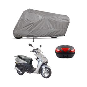 Teksin Kanuni RS 125 Arka Çanta Uyumlu Motosiklet Brandasısı