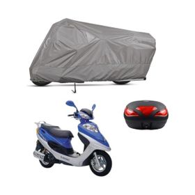 Teksin Kanuni Trex 150 Arka Çanta Uyumlu Motosiklet Brandası