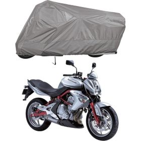 Teksin Kawasaki ER-6 N A+ Kalite Gri Motosiklet Brandası