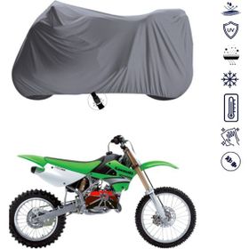 Teksin Kawasaki KX 85 4 Mevsim Çantalı Su Geçirmez Motosiklet Brandası