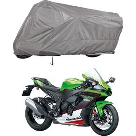 Teksin Kawasaki Ninja ZX-10 R A+ Kalite Gri Motosiklet Brandası