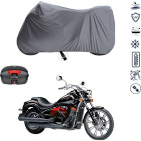 Teksin Kawasaki VN 900 Custom Special Motosiklet Brandası