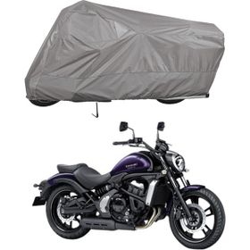 Teksin Kawasaki Vulcan S A+ Kalite Gri Motosiklet Brandası