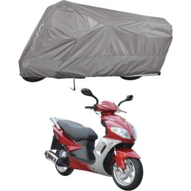 Teksin Kuba Apricot 125 A+ Kalite Gri Motosiklet Brandası