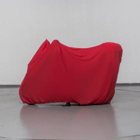 Teksin Kuba City Go Kırmızı Penye Örtü Motorsiklet Brandası