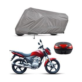 Teksin Kuba Plantinum Arka Çanta Uyumlu Motosiklet Brandası