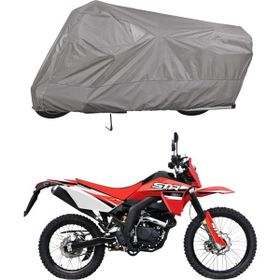 Teksin Kuba STR 250 A+ Kalite Gri Motosiklet Brandası