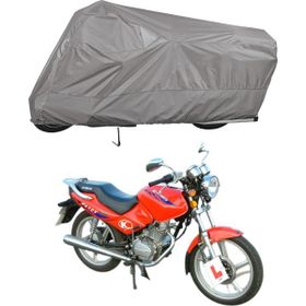 Teksin Kymco CK 125 Pulsar A+ Kalite Gri Motosiklet Brandası