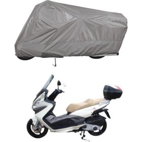 Teksin Malaguti Madison 250 A+ Kalite Gri Motosiklet Brandası