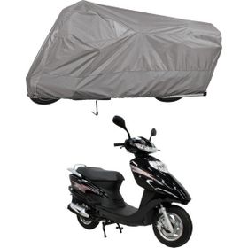 Teksin Mondial 125 RT A+ Kalite Gri Motosiklet Brandası