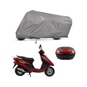 Teksin Mondial 125 RT Arka Çanta Uyumlu Motosiklet Brandası