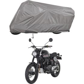 Teksin Mondial 250L Buccaneer A+ Kalite Gri Motosiklet Brandası