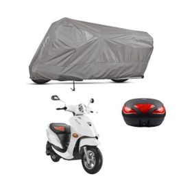 Teksin Motoran Vento 100 Arka Çanta Uyumlu A+ Kalite Gri Motosiklet Brandası