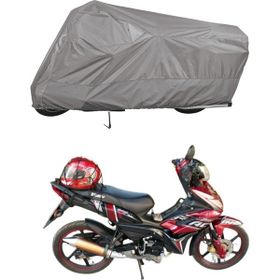 Teksin Motozeen Leon MZ 100B A+ Kalite Gri Motosiklet Brandası
