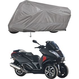 Teksin Peugeot Metropolis 400 A+ Kalite Gri Motosiklet Brandası