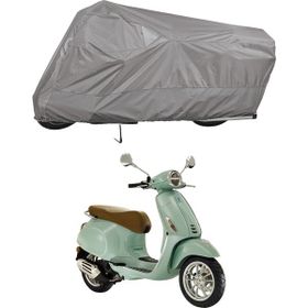 Teksin Piaggio Vespa 150 A+ Kalite Gri Motosiklet Brandası