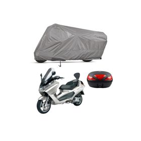 Teksin Piaggio X8 200 Arka Çanta Uyumlu Motosiklet Brandası