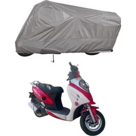 Teksin Presto PR150 Scooter A+ Kalite Gri Motosiklet Brandası