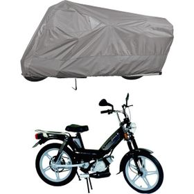 Teksin Ramzey Classic A+ Kalite Gri Motosiklet Brandası