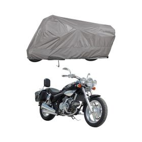 Teksin Ramzey QM 200 GY A+ Kalite Gri Motosiklet Brandası