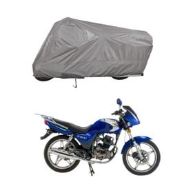 Teksin Ramzey QM125 T Arka Çanta Uyumlu A+ Kalite Gri Motosiklet Brandası