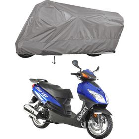 Teksin Ramzey Star 150 L A+ Kalite Gri Motosiklet Brandası