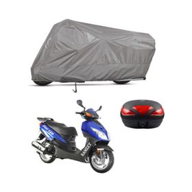 Teksin Ramzey Star 150 L Arka Çanta Uyumlu Motosiklet Brandası