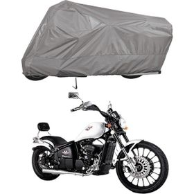 Teksin Regal Raptor DD 350E-6 A+ Kalite Gri Motosiklet Brandası