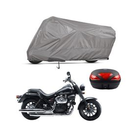 Teksin Rks Blackster 250I Arka Çanta Uyumlu Motosiklet Brandası