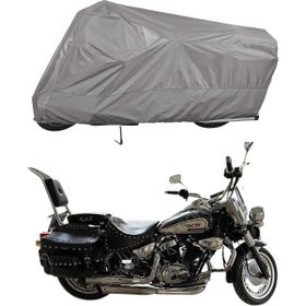 Teksin Rks Cruiser 250 Arka Çanta Uyumlu A+ Kalite Gri Motosiklet Brandası