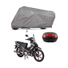 Teksin Salcano Altay 100 Arka Çanta Uyumlu Motosiklet Brandası