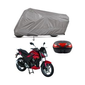 Teksin Salcano SB 150 Arka Çanta Uyumlu A+ Kalite Gri Motosiklet Brandası