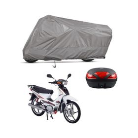 Teksin Salcano Spider Arka Çanta Uyumlu Motosiklet Brandası