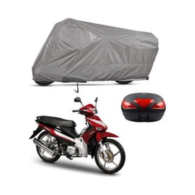 Teksin Spada Caliente 100 Efı Arka Çanta Uyumlu Motosiklet Brandası