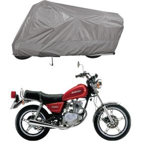 Teksin Suzuki GN 125 A+ Kalite Gri Motosiklet Brandası