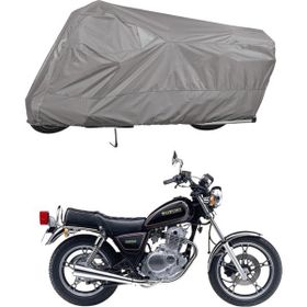Teksin Suzuki GN 250 A+ Kalite Gri Motosiklet Brandası
