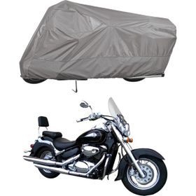 Teksin Suzuki VL800 Volusia A+ Kalite Gri Motosiklet Brandası