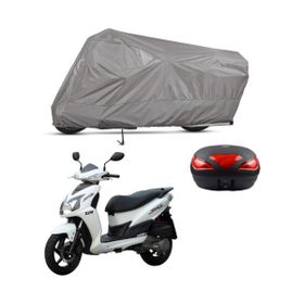 Teksin Sym Jet 4 125 Arka Çanta Uyumlu Motosiklet Brandası