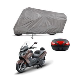 Teksin Sym Maxsym 600 I Abs Arka Çanta Uyumlu Motosiklet Brandası