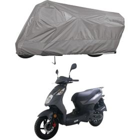 Teksin Sym Orbit Iİ 125 A+ Kalite Gri Motosiklet Brandası