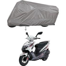 Teksin Sym VS 150 A+ Kalite Gri Motosiklet Brandası