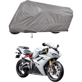 Teksin Triumph Daytona 675 R A+ Kalite Gri Motosiklet Brandası