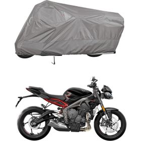 Teksin Triumph Street Triple R A+ Kalite Gri Motosiklet Brandası