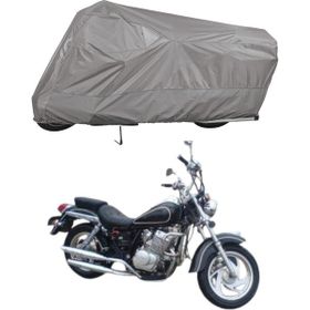 Teksin Truva TR 250 A+ Kalite Gri Motosiklet Brandası