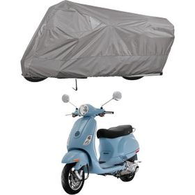 Teksin Vespa LX 150 A+ Kalite Gri Motosiklet Brandası
