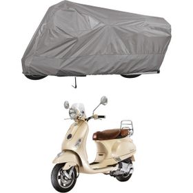 Teksin Vespa LXV 125 A+ Kalite Gri Motosiklet Brandası