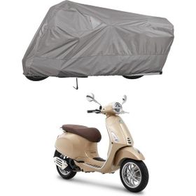 Teksin Vespa Primavera 150 A+ Kalite Gri Motosiklet Brandası