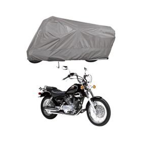 Teksin Yamaha Virago XV 250 A+ Kalite Gri Motosiklet Brandası