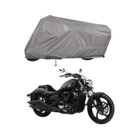 Teksin Yamaha XVS 1300A A+ Kalite Gri Motosiklet Brandası
